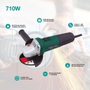 Hantums Amoladora angular eléctrica 710W 11000 rpm