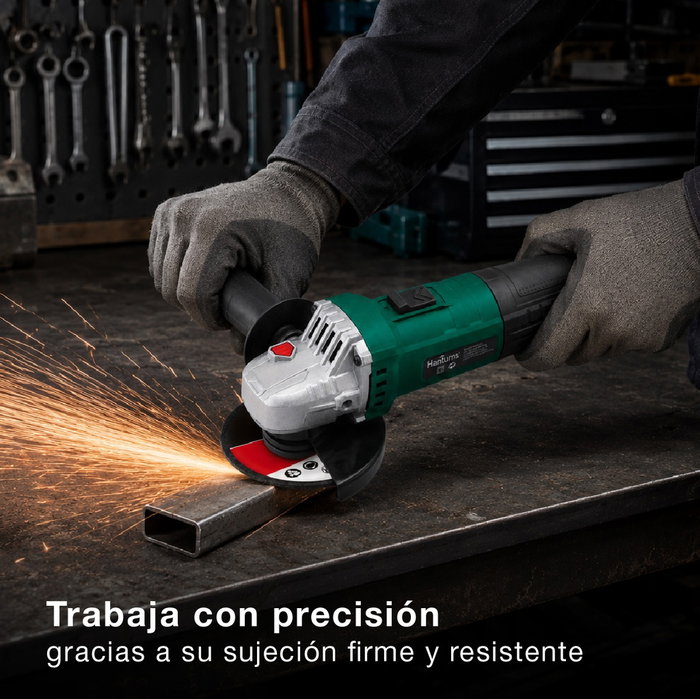 Hantums Amoladora angular eléctrica 710W 11000 rpm Hantums Amoladora angular eléctrica 710W 11000 rpm