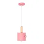Lampe Suspendue "Scarlet" SKD-P1014-S Métal Bois Hauteur Réglable Design Moderne