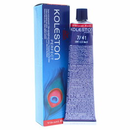 Wella Professionals Koleston Perfect Teinture Permanente pour Cheveux 60 ml - Ref. 7/41 Medium Red Ash Blonde