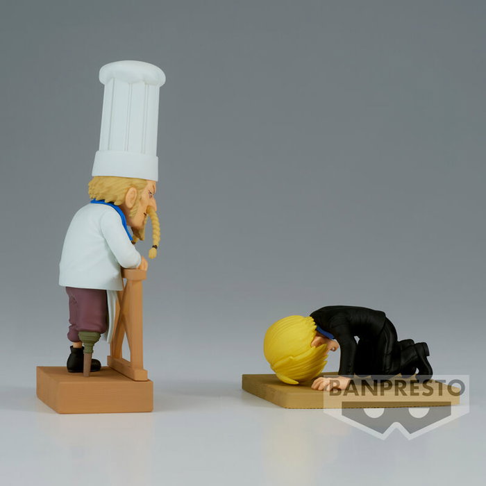 Banpresto One Piece World Collectable Log Stories - Sanji & Zeff 2