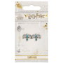 THE CARAT SHOP - Boucles d'oreilles Diadème Harry Potter en alliage argenté avec cristal - 1.2 cm x 1.4 cm