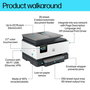 HP OfficeJet Pro 9120b - Imprimante multifonction couleur sans fil pour bureau - Impression, scan, copie, fax - Écran tactile - Chargeur automatique