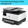 HP OfficeJet Pro 9120b - Imprimante multifonction couleur sans fil pour bureau - Impression, scan, copie, fax - Écran tactile - Chargeur automatique