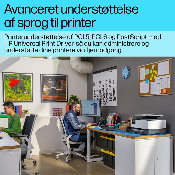 HP OfficeJet Pro 9120b - Imprimante multifonction couleur sans fil pour bureau - Impression, scan, copie, fax - Écran tactile - Chargeur automatique