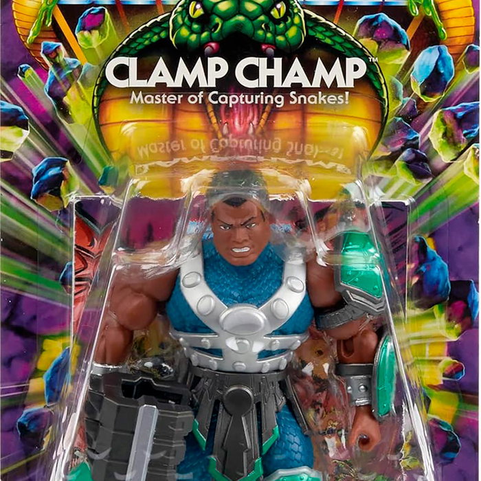 Mattel MOTU x TMNT: Turtles of Grayskull figurine Clamp Champ 14 cm