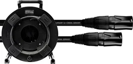 Cordial Câble réseau Cat5E Bobine 50 m RJ45 Neutrik etherCon Noir - Réf. 15565
