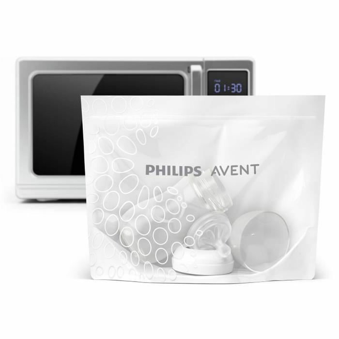 Philips Avent Sachets de stérilisation micro-ondes - 5 sachets Philips Avent Sachets de stérilisation micro-ondes - 5 sachets