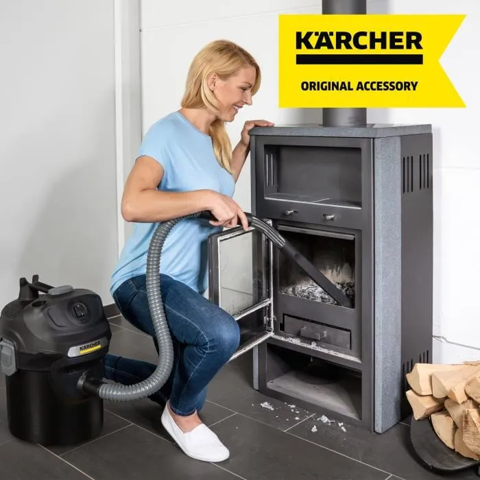 Karcher 2.863-307.0 Suceur extra long 350 mm pour aspirateur cendres et poussières, pour cheminées, poêles et barbecues