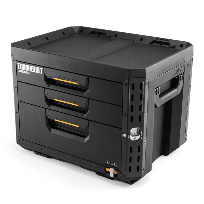 Toughbuilt Boîte à outils XL Stacktech avec 3 tiroirs Toughbuilt Boîte à outils XL Stacktech avec 3 tiroirs