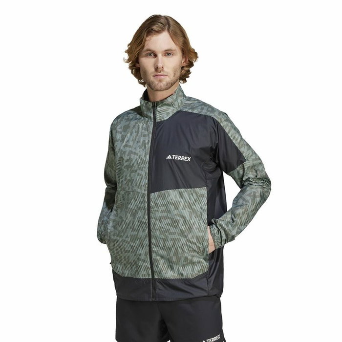 Veste Coupe-Vent Adidas Terrex Gris