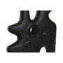 Home ESPRIT Vase Abstrait Moderne Noir Aluminium 30 x 5 x 40 cm