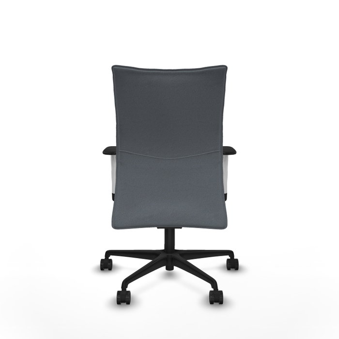 Piqueras Y Crespo Silla Albacete Confidente en tissu gris avec mécanisme Synchro et accoudoirs ByN Piqueras Y Crespo Silla Albacete Confidente en tissu gris avec mécanisme Synchro et accoudoirs ByN