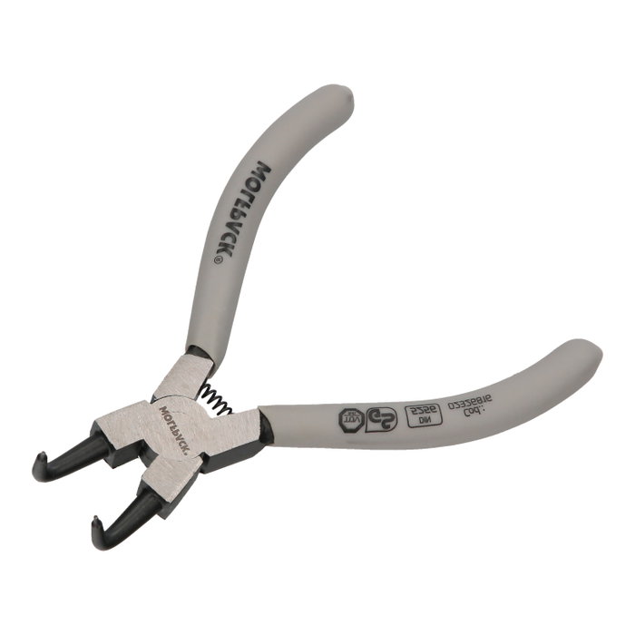 WOLFPACK LINEA PROFESIONAL Pince à anneau pour circlips intérieurs courbes 125 DIN5256 WOLFPACK LINEA PROFESIONAL Pince à anneau pour circlips intérieurs courbes 125 DIN5256