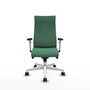 Piqueras Y Crespo Fauteuil de bureau Albacete, mécanisme synchrone, Vert émeraude