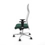 Piqueras y Crespo Fauteuil de Bureau Albacete, Mécanisme Synchrone, Vert et Blanc