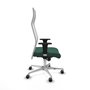 Piqueras y Crespo Fauteuil de Bureau Albacete, Mécanisme Synchrone, Vert et Blanc