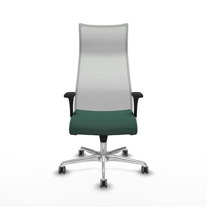 Piqueras y Crespo Fauteuil de Bureau Albacete, Mécanisme Synchrone, Vert et Blanc Piqueras y Crespo Fauteuil de Bureau Albacete, Mécanisme Synchrone, Vert et Blanc