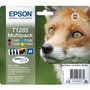 Epson Multipack d'encres T1285 DURABrite Ultra (Noir, Cyan, Magenta, Jaune) C13T12854012