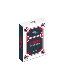 Cayro - Jeu de cartes Poker professionnel 100% plastique - Multilingue (espagnol, anglais, français, italien, portugais, allemand)
