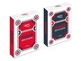 Cayro - Jeu de cartes Poker professionnel 100% plastique - Multilingue (espagnol, anglais, français, italien, portugais, allemand)