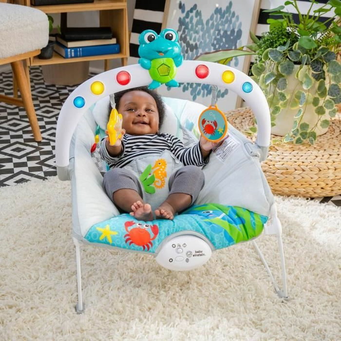 BABY EINSTEIN Ocean Transat bébé Neptune Ocean Explorers Bleu BABY EINSTEIN Ocean Transat bébé Neptune Ocean Explorers Bleu