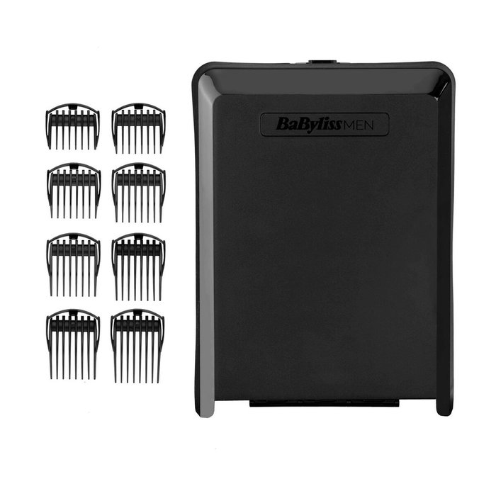BaByliss Men Tondeuse à cheveux Lithium Power 0,6-28mm Noir et Or (E986E) BaByliss Men Tondeuse à cheveux Lithium Power 0,6-28mm Noir et Or (E986E)