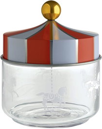 Alessi Bocal Hermétique Circus en Verre 50 cl