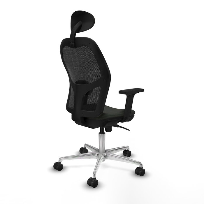 Piqueras y Crespo Chaise de Bureau avec Appui-tête Jorquera 2D086N1 Noir Piqueras y Crespo Chaise de Bureau avec Appui-tête Jorquera 2D086N1 Noir