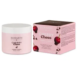 Bioearth Cherry Choco Crème pour le corps Hydratante et Adoucissante 300 ml