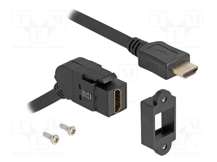 DELOCK Module HDMI Keystone 0,3m noir DELOCK Module HDMI Keystone 0,3m noir