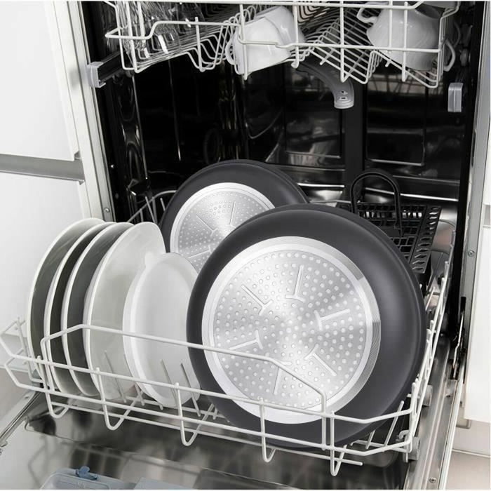 Arthur Martin AM3950 Batterie de cuisine 16 pièces Gris Silver