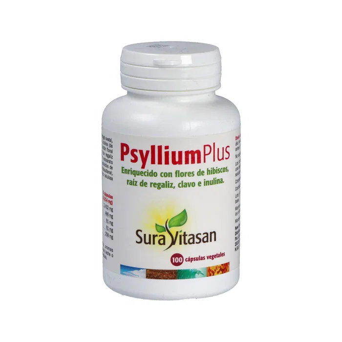 SURA VITASAN Psyllium Plus 550mg 100 capsules SURA VITASAN Psyllium Plus 550mg 100 capsules