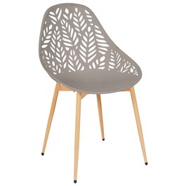 Home Deco Factory Chaise d'Extérieur Lucena Taupe