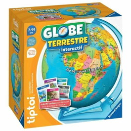 Ravensburger Globe Terrestre Interactif tiptoi® avec 200 cartes