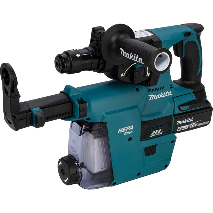 Makita DHR243JWX2 Marteau Combiné Sans Fil avec 2 Batteries et Chargeur Makita DHR243JWX2 Marteau Combiné Sans Fil avec 2 Batteries et Chargeur
