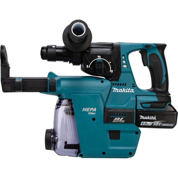 Makita DHR243JWX2 Marteau Combiné Sans Fil avec 2 Batteries et Chargeur Makita DHR243JWX2 Marteau Combiné Sans Fil avec 2 Batteries et Chargeur