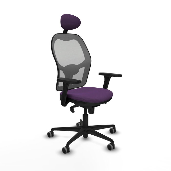 Piqueras y Crespo 3D036G1 Chaise de Bureau avec Appui-tête Violet Piqueras y Crespo 3D036G1 Chaise de Bureau avec Appui-tête Violet