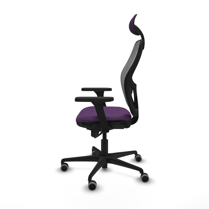 Piqueras y Crespo 3D036G1 Chaise de Bureau avec Appui-tête Violet Piqueras y Crespo 3D036G1 Chaise de Bureau avec Appui-tête Violet