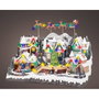 Lumineo Scène de Noël avec LED, mouvement et musique
