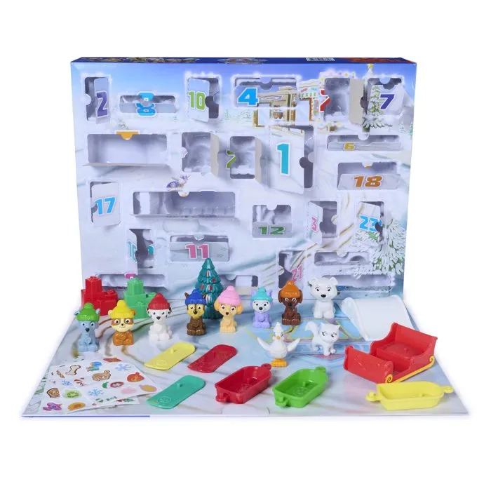Paw Patrol Calendrier de l'Avent La Pat' Patrouille - 24 Surprises