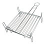 SATURNIA Grille barbecue double Nº 2 30x30 cm chromée