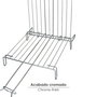 SATURNIA Grille barbecue double Nº 2 30x30 cm chromée