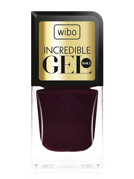 Wibo Vernis à ongles gel Incredible - Vernis semi-permanent - Flacon de 8,5 ml Wibo Vernis à ongles gel Incredible - Vernis semi-permanent - Flacon de 8,5 ml
