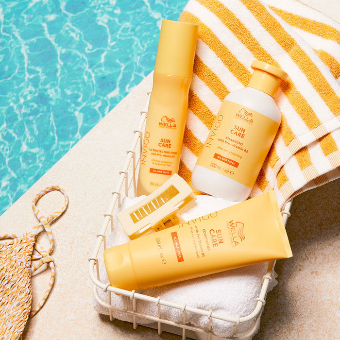 Wella Professionals INVIGO SUN Après-Shampoing Express Après Soleil Réparateur Cheveux Exposés au Soleil 200 ml