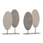DKD Home Decor Figurine Décorative Moderne Beige Marron Clair (2 Unités)