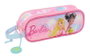 Safta Portatodo Doble Barbie "Painterly" - Trousse de rangement double pour enfant, 21 x 8 x 6 cm, à partir de 3 ans