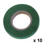 SATURNIA Ruban de Tuteurage Vert 11 x 0,15 mm x 26 m (Pack de 10 Rouleaux)