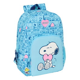 Cartable Snoopy Love Bleu 30 x 46 x 14 cm