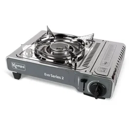 Kampa Poêle à gaz sur cartouche Evo 2 1 feu Gris KAM5056446106511